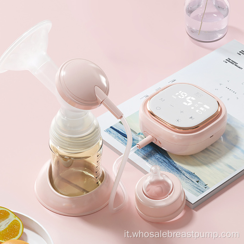 Pompa per latte portatile singola indolore per l&#39;allattamento al seno